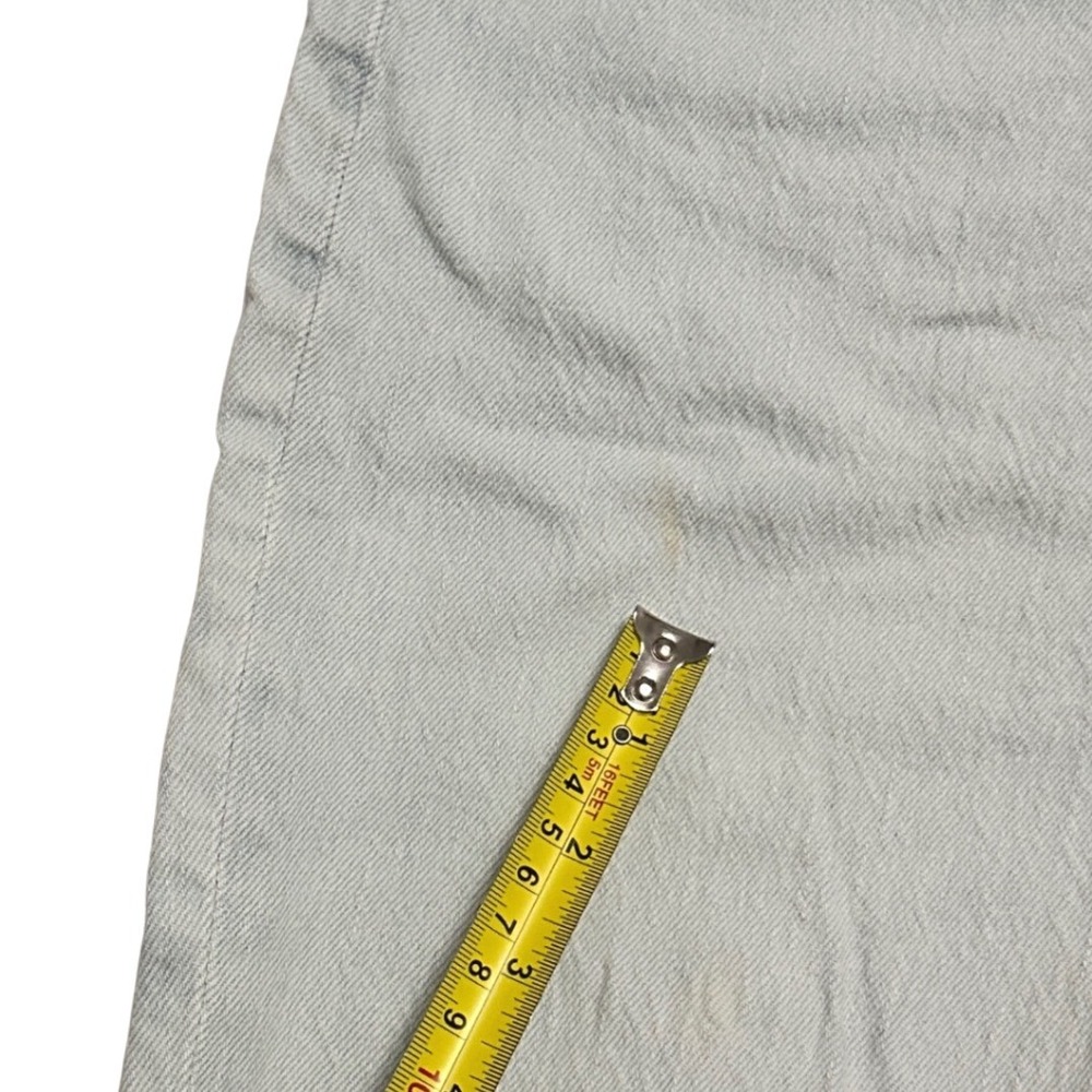 Madewell Balloon Jeans Light Wash Distressed High Rise Tapered Women's 30 - Picture 3 of 8